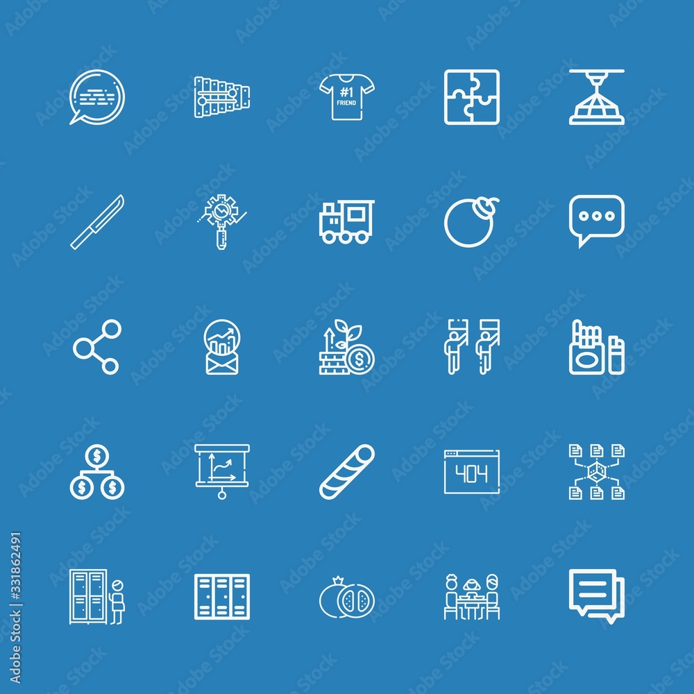 Editable 25 group icons for web and mobile Editable 25 group icons for web and mobile