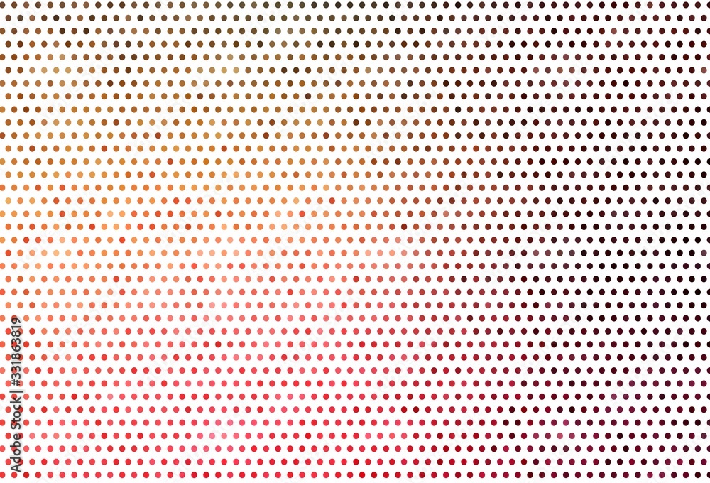 Light Red vector layout with circle shapes. Light Red vector layout with circle shapes.