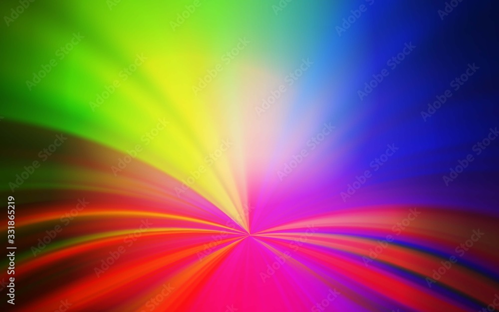Obraz premium Light Multicolor vector abstract blurred layout. Glitter abstract illustration with gradient design. Blurred design for your web site.