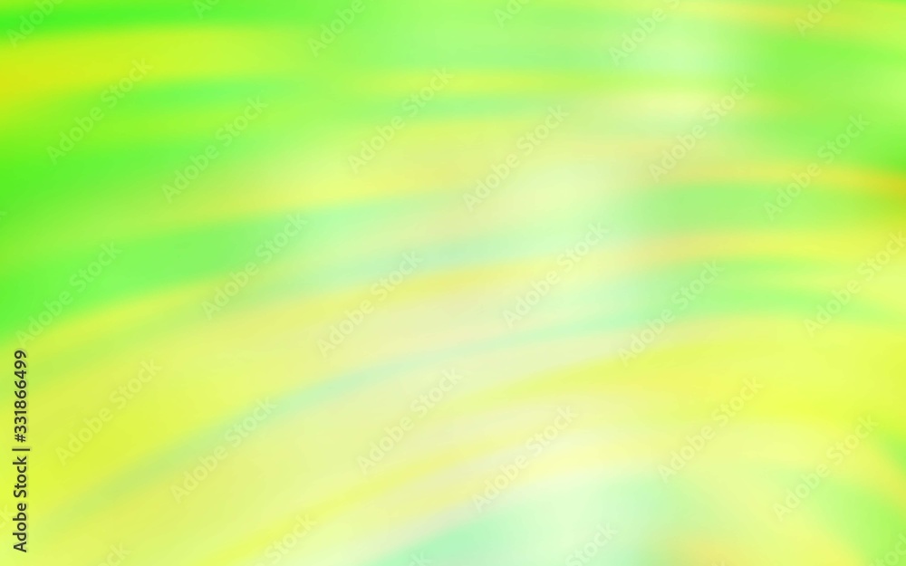 Light Green, Yellow vector pattern with curved lines. Colorful illustration in simple style with gradient. A completely new design for your business. Light Green, Yellow vector pattern with curved lines. Colorful illustration in simple style with gradient. A completely new design for your business.