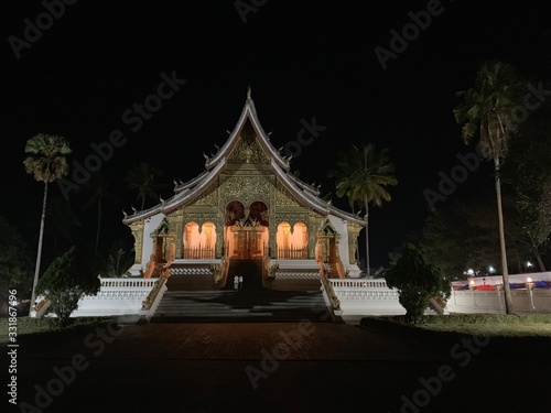 temple Haw Pha Bang in Laos