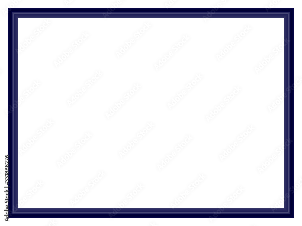 Obraz premium blue frame for any text with copy space for text