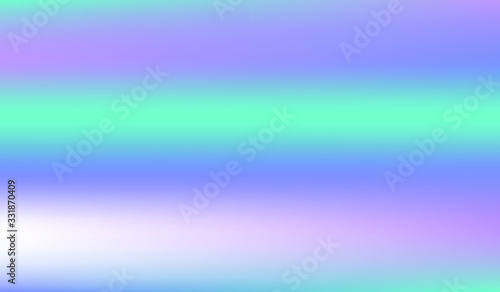Graphic of holographic foil style