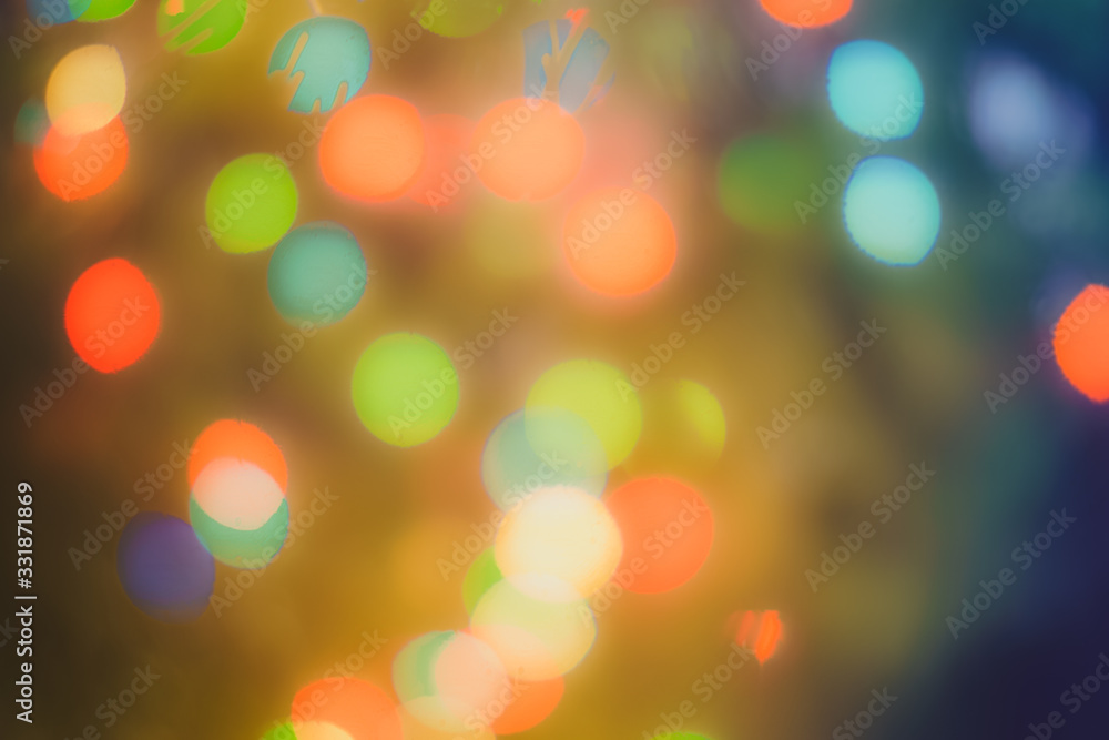 Fototapeta premium Blurred background- bokeh
