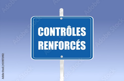 panneau contrôles renforcés