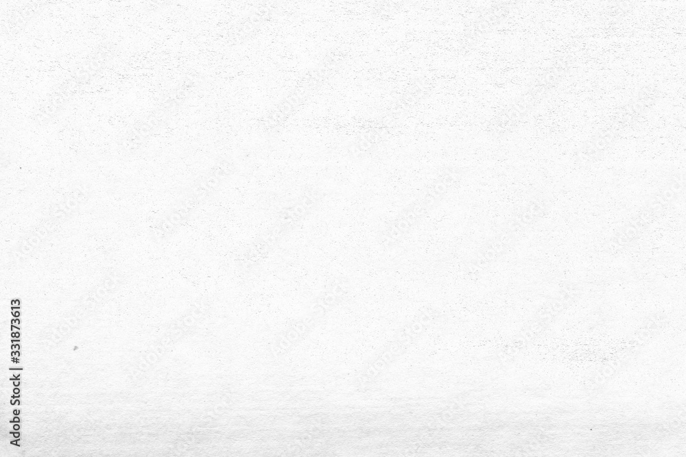 Fototapeta premium Cardboard white texture close-up. Light old paper background. Grunge concrete wall. Vintage blank wallpaper.