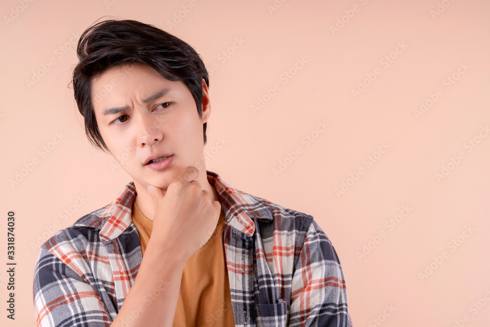 handsome asian attractive male face close up casual dress laugh and big smile happiness surprise expression,pretty asian man toothy smile wide mouth color background handsome asian attractive male face close up casual dress laugh and big smile happiness surprise expression,pretty asian man toothy smile wide mouth color background