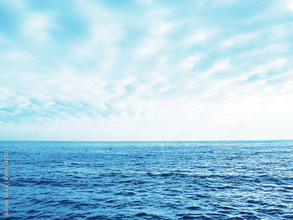 blue sea and cloudy sky over it. Blue Sea sky and Clouds by aerial drone. blue sea and cloudy sky over it. Blue Sea sky and Clouds by aerial drone.