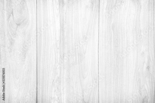 Old white or gray plank wood wall surface light bright blank background