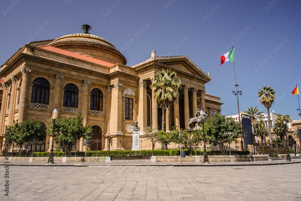 Teatro Massimo - Palermo Opera House Stock Photo | Adobe Stock