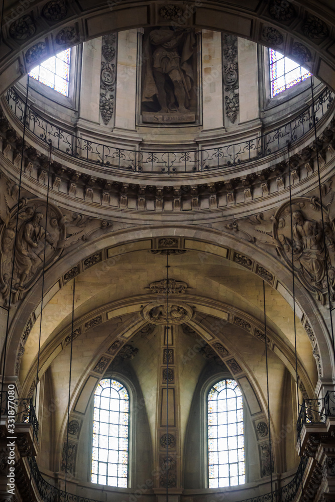 Alcove of the Saint Paul church - Paris, France