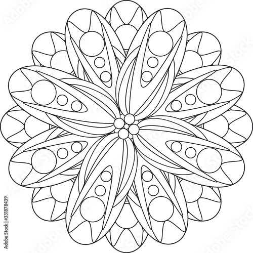 mandala da colorare