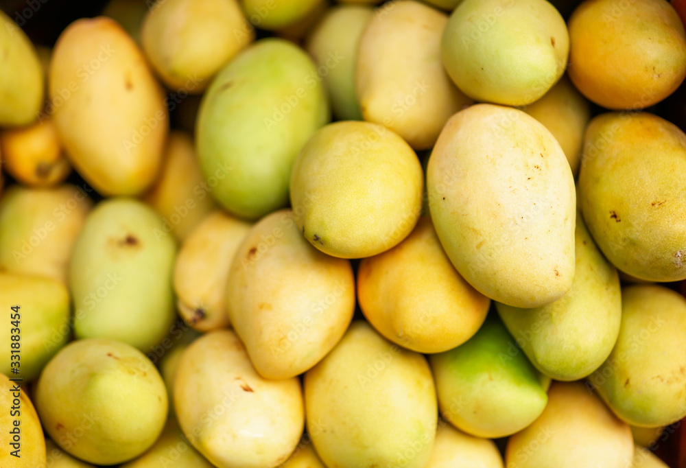 Mango fruits on the market