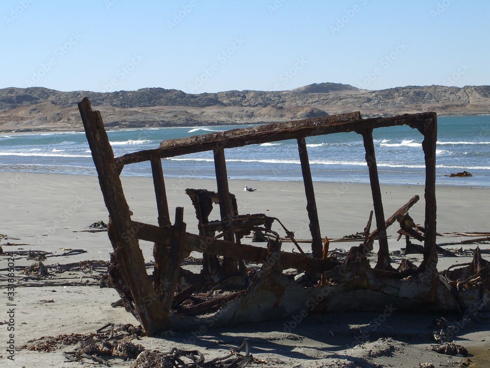 Fototapeta premium Schiffswrack