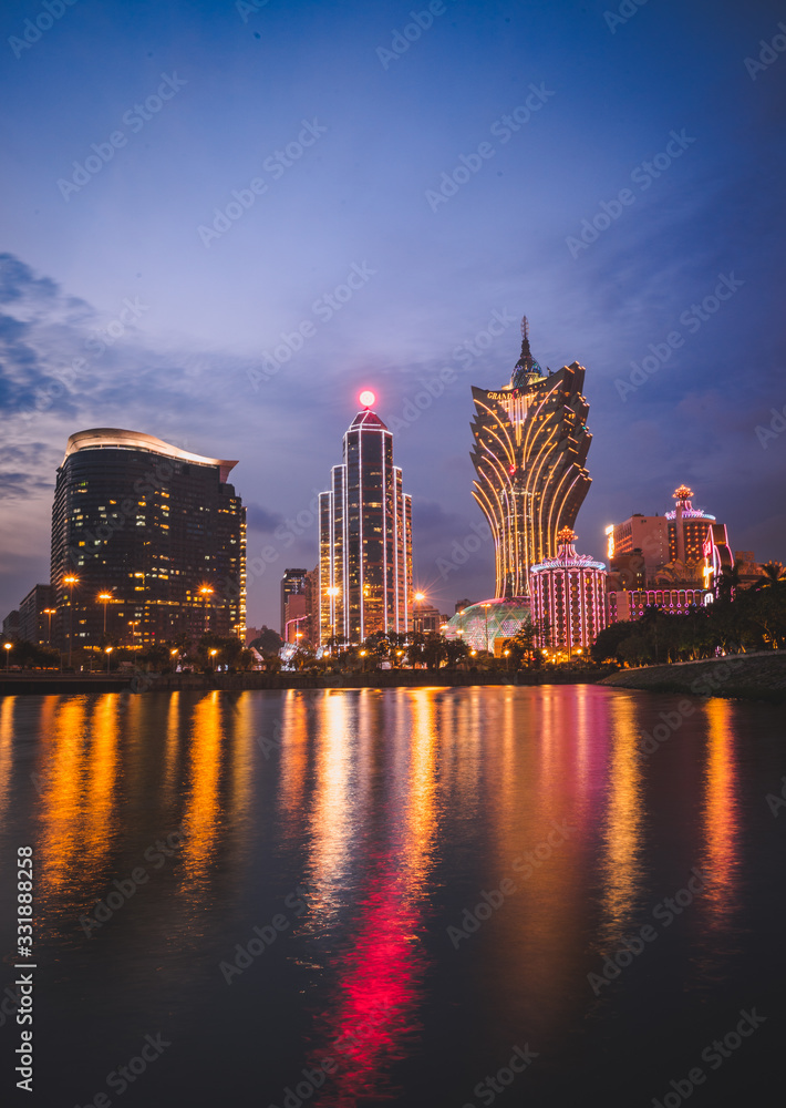 Obraz premium Macau sunset