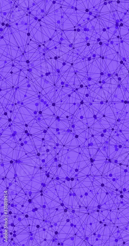 Low Polygonal Mesh computation Art background illustration