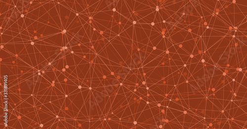 Low Polygonal Mesh computation Art background illustration