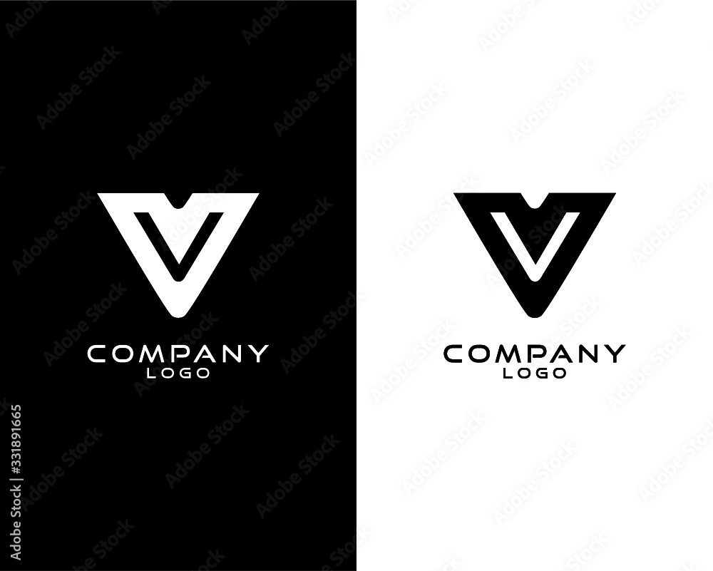VV, V letter abstract company Logo Template Vector VV, V letter abstract company Logo Template Vector