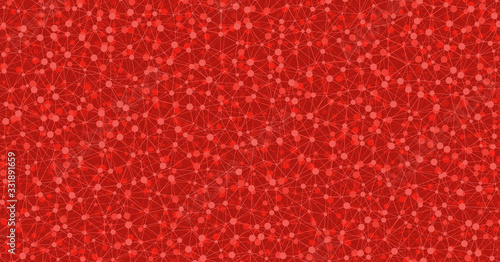 Low Polygonal Mesh computation Art background illustration