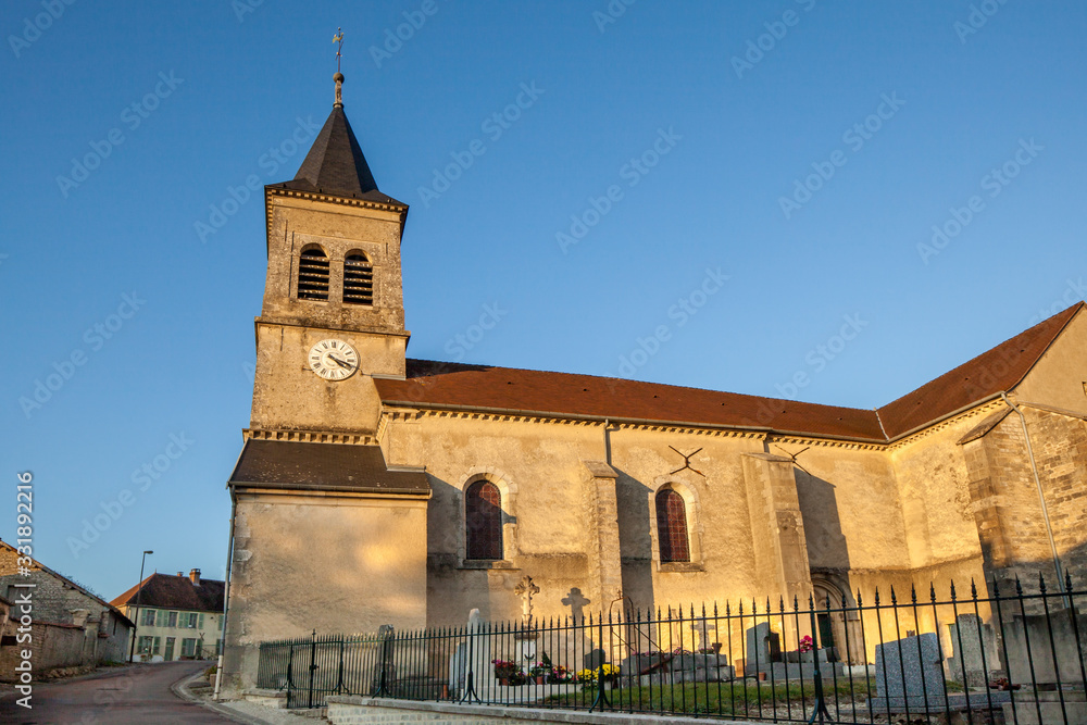 Obraz premium Church in Vitry le-Croisé