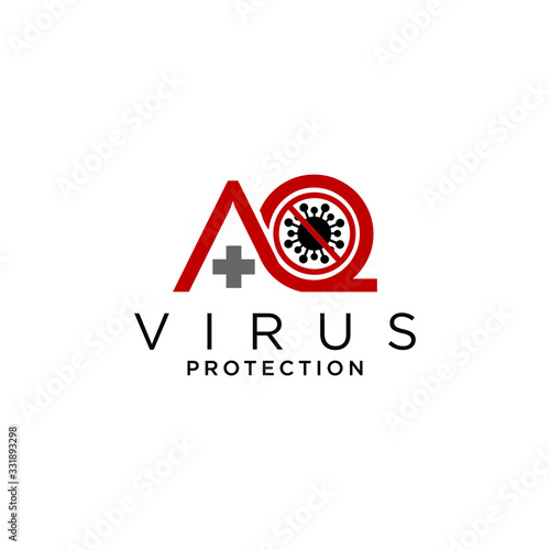 aq virus logo for company