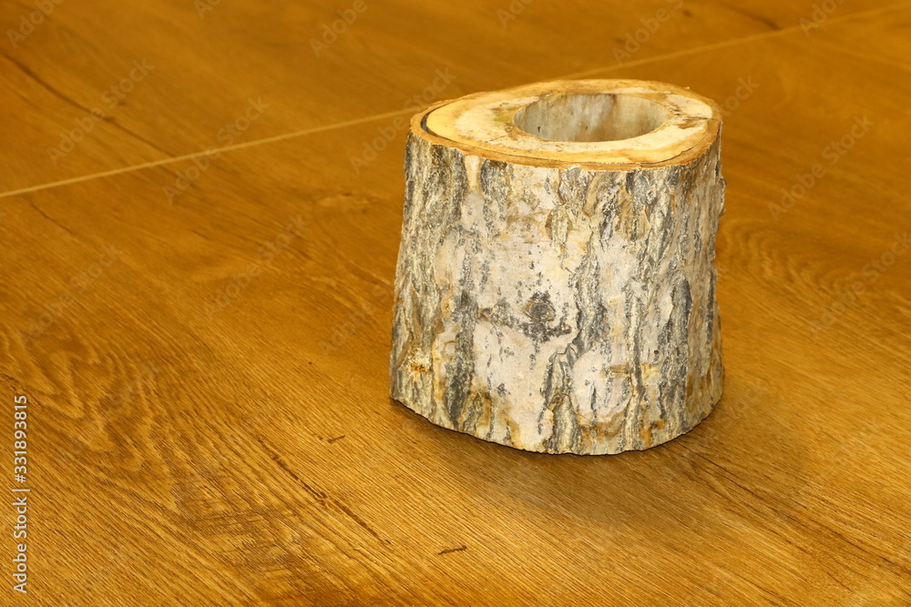 Obraz premium box on wooden background