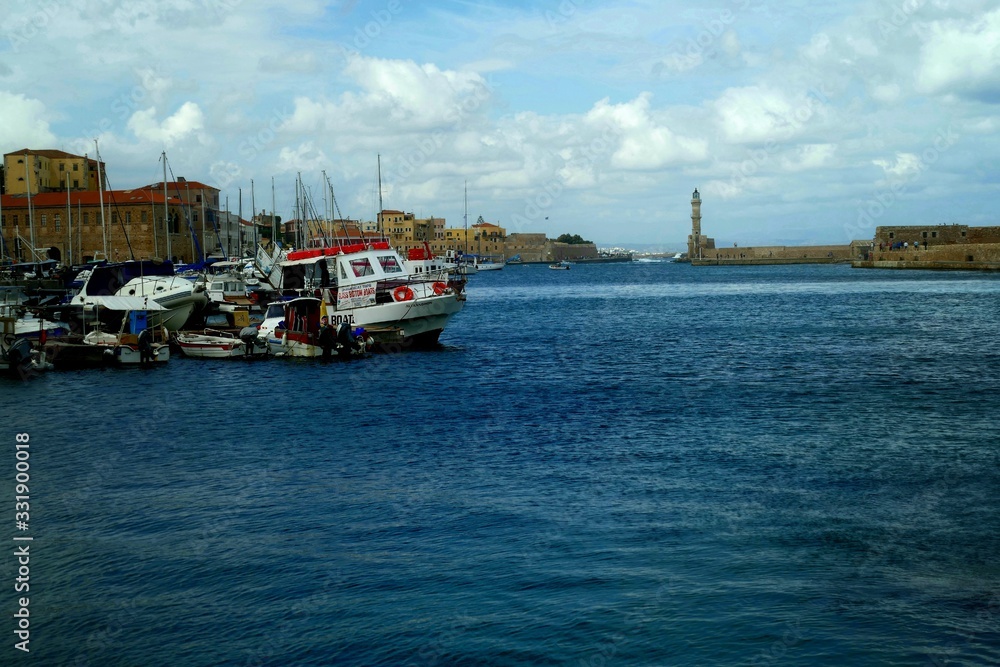Morning in the port Morning in the port