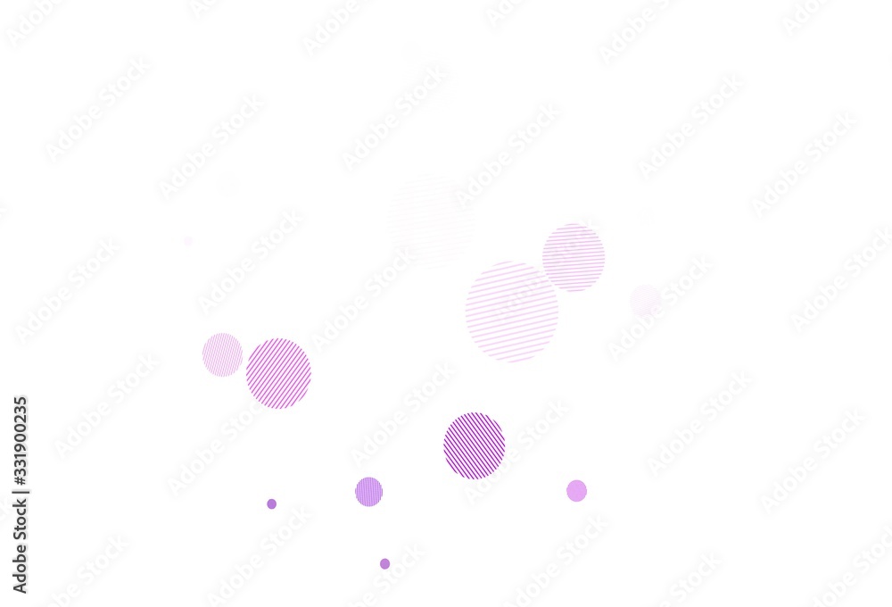 Light Purple vector texture with disks. Light Purple vector texture with disks.
