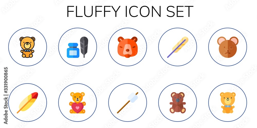 fluffy icon set