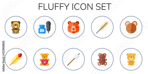fluffy icon set