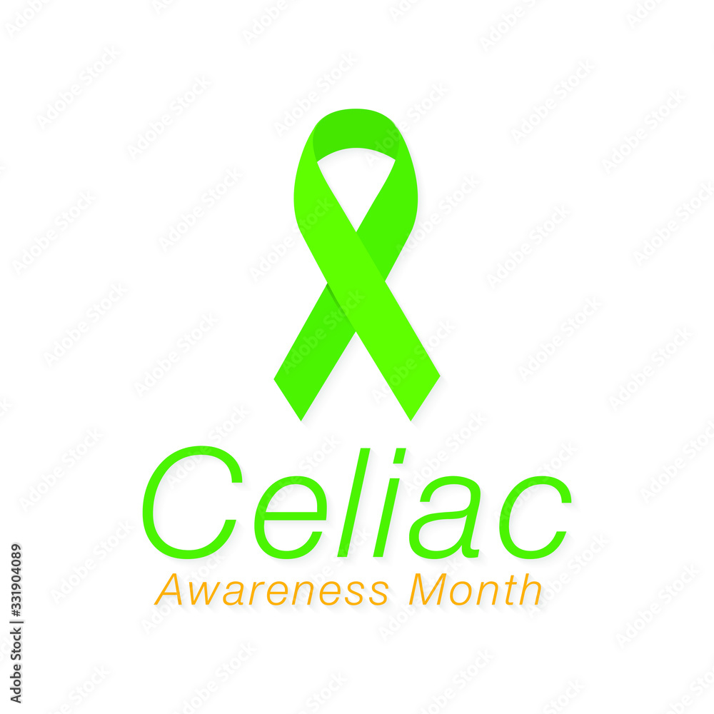 Vector illustration on the theme of National Celiac disease awareness month of May every year. Vector illustration on the theme of National Celiac disease awareness month of May every year.