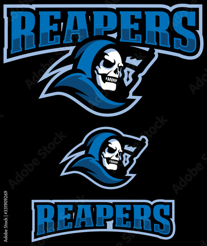 Reapers Mascot Logo