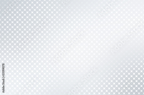 Elegant white modern bright halftone dots art on grey background. Business design.