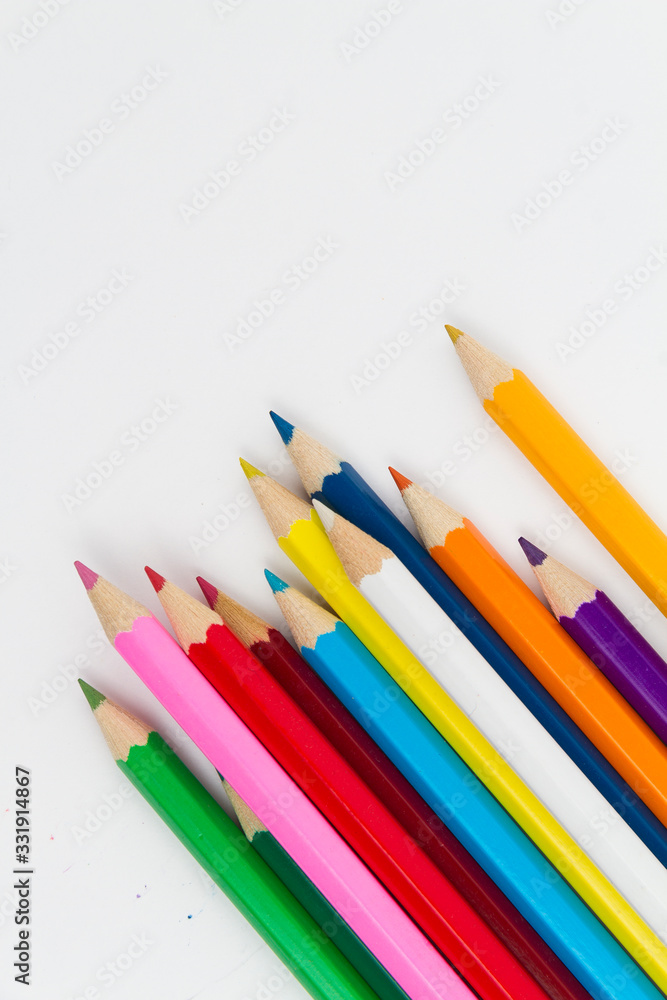 color pencils back to school