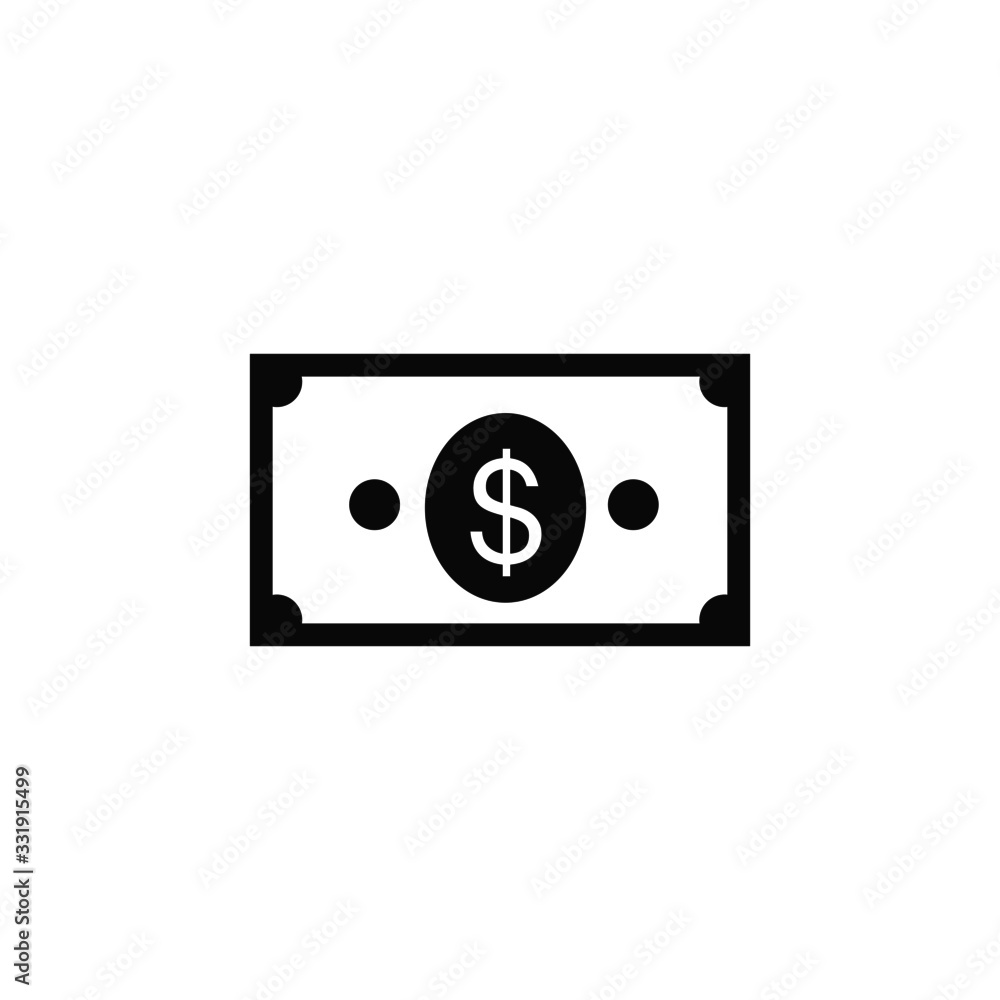 dollar vector isolated icon dollar vector isolated icon