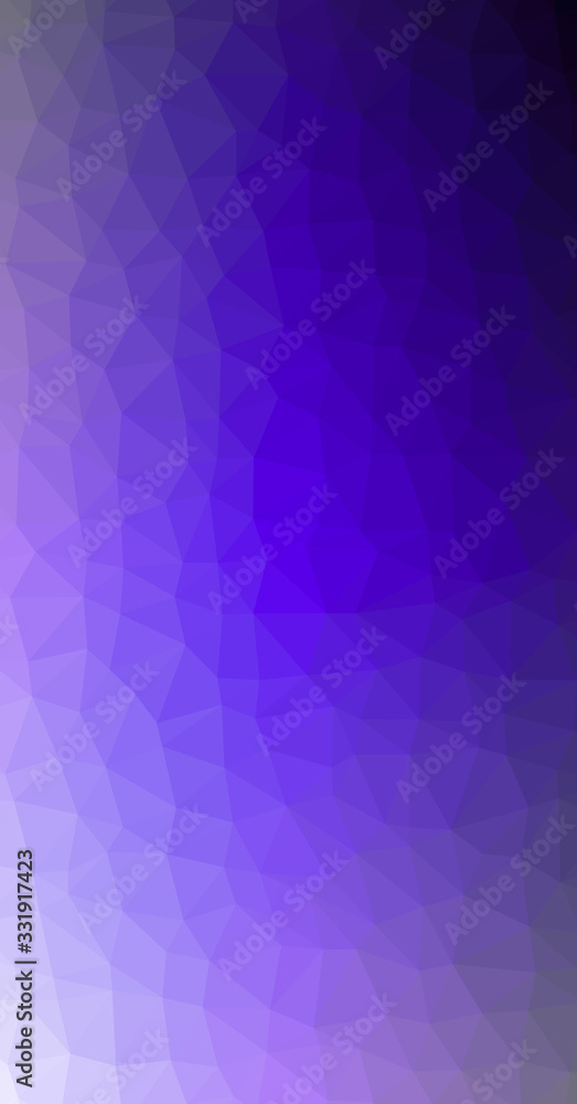 Fototapeta premium Low Polygonal Computation Art background illustration