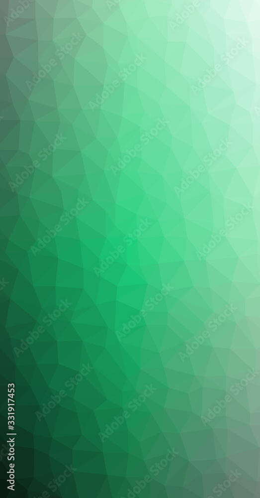 Obraz premium Low Polygonal Computation Art background illustration