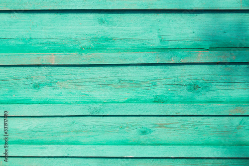 background of old retro green vintage aged Wooden texture