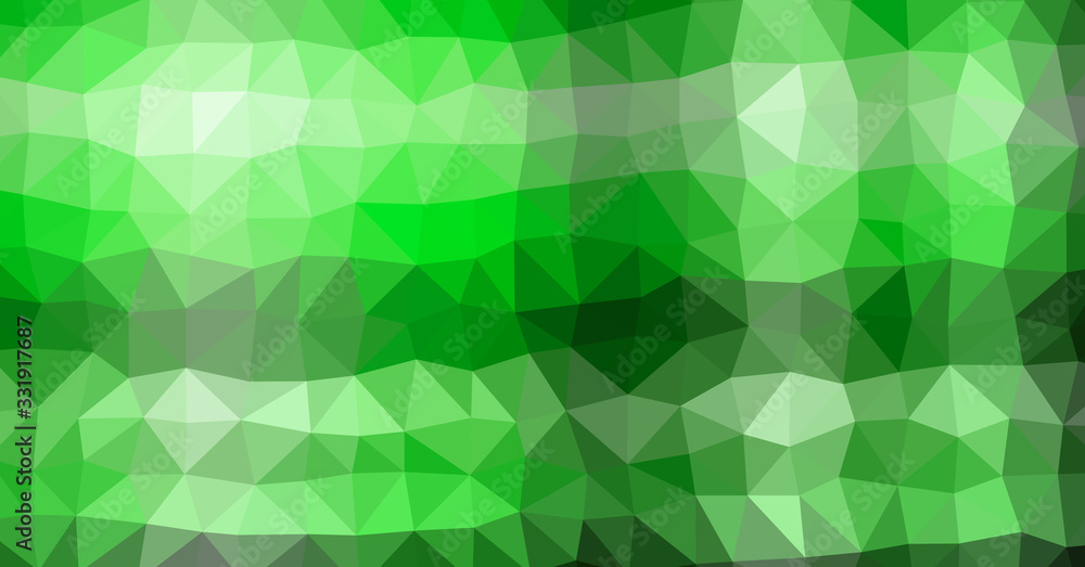 Fototapeta premium Low Polygonal Computation Art background illustration