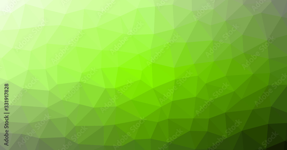 Fototapeta premium Low Polygonal Computation Art background illustration