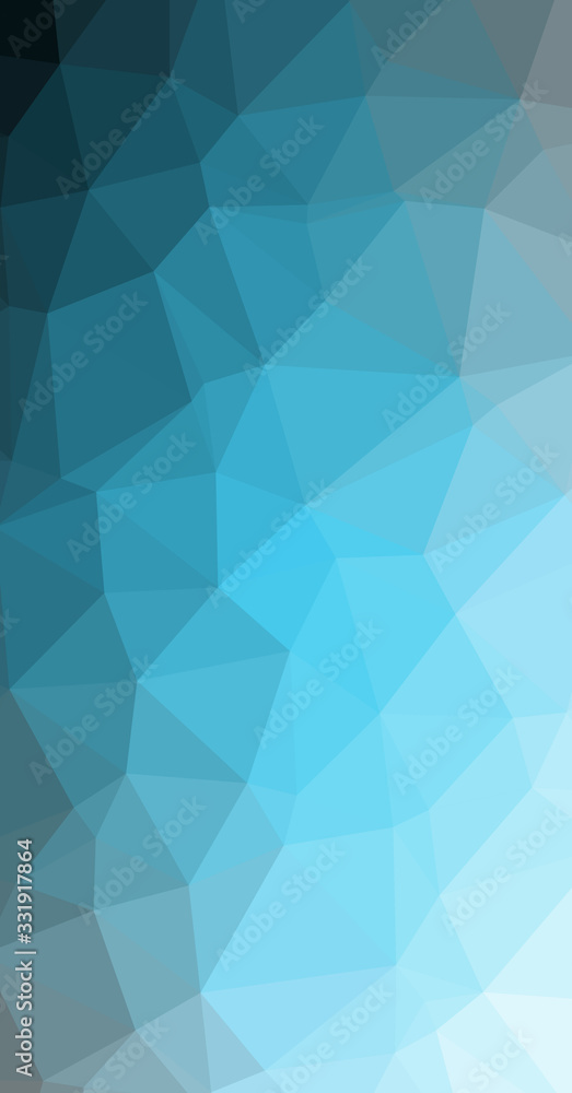 Obraz premium Low Polygonal Computation Art background illustration