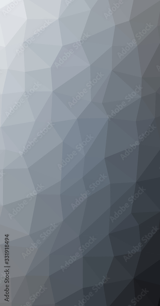 Fototapeta premium Low Polygonal Computation Art background illustration