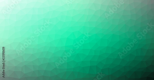 Low Polygonal Computation Art background illustration