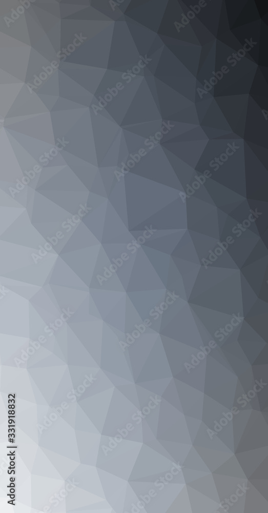 Obraz premium Low Polygonal Computation Art background illustration