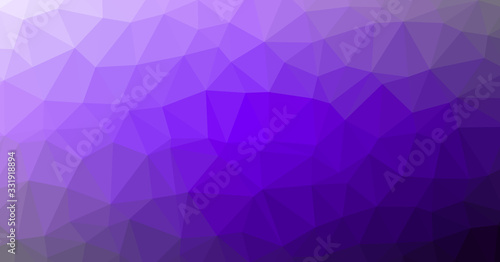 Low Polygonal Computation Art background illustration