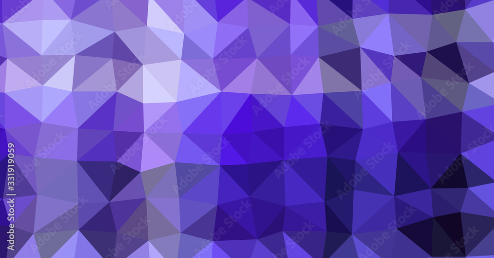 Fototapeta premium Low Polygonal Computation Art background illustration
