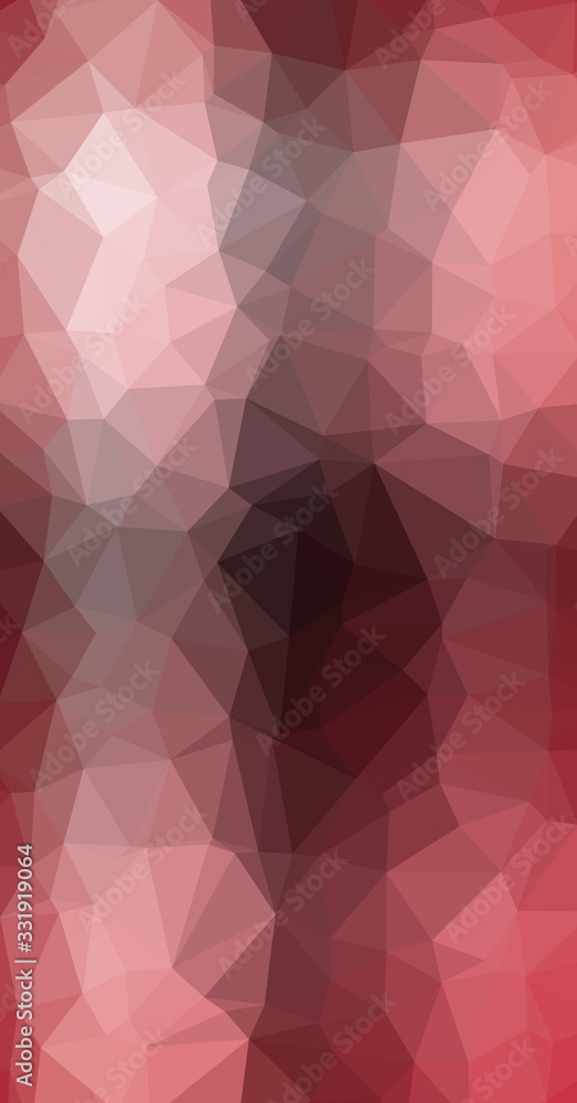 Obraz premium Low Polygonal Computation Art background illustration