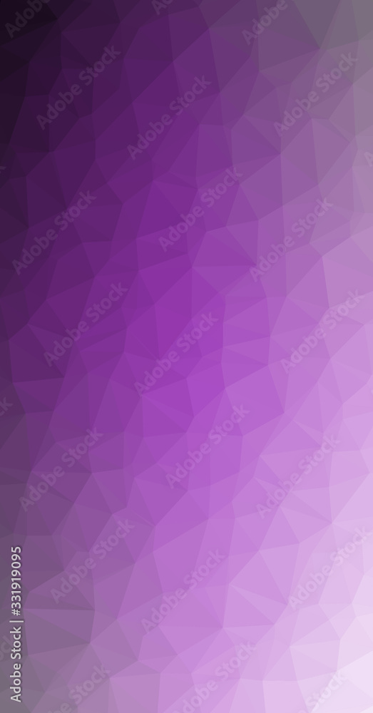 Obraz premium Low Polygonal Computation Art background illustration