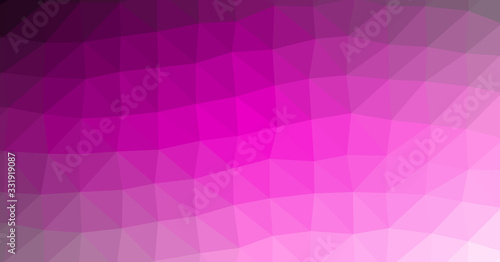 Low Polygonal Computation Art background illustration