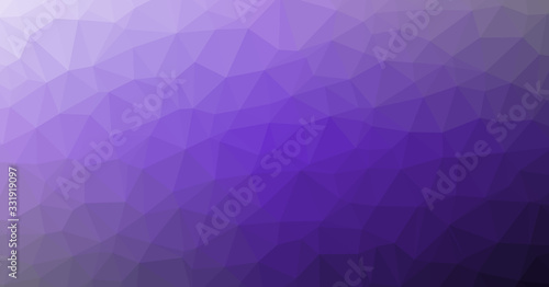 Low Polygonal Computation Art background illustration